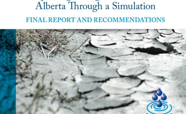 SEAWA NEWS: Improving Drought Resilience in Alberta Through a Simulation - Report