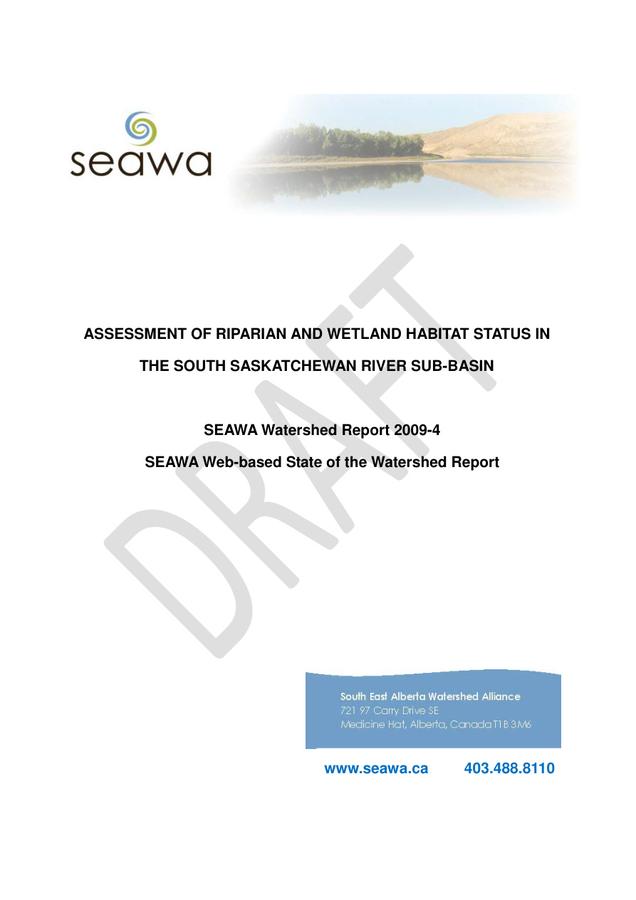 4 Seawa Wtrshdrprt 2009 4 Assessmentriparianwetlandstatus